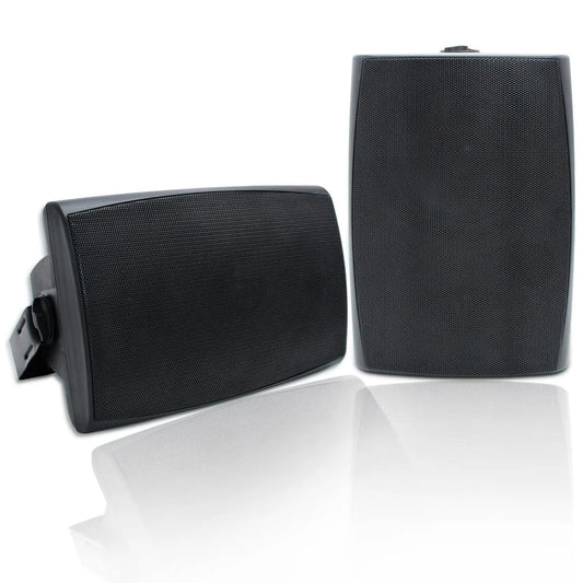Herdio Outdoor Bluetooth Two Way Wall Mount Speakers Pair