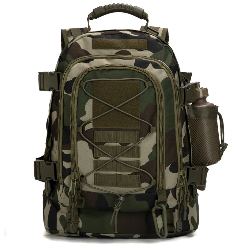 LQARMY Outdoor Tactical Backpack for Hiking and Travel