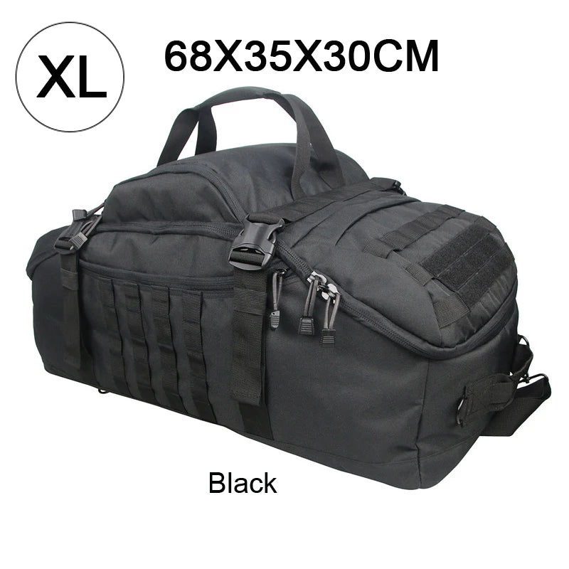 LQARMY Outdoor Molle Tactical Backpack for Hiking and Travel