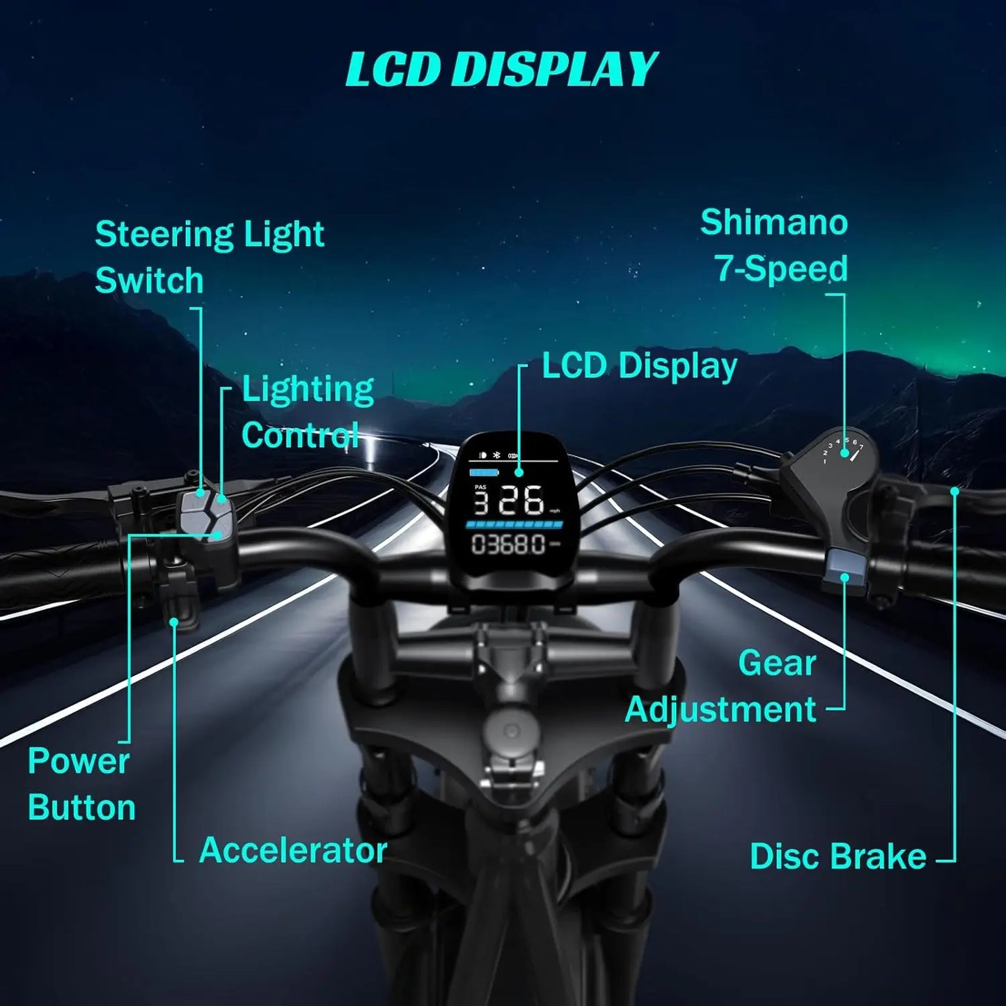 TS TST GRP LLC TST R002S 1500W ElectricBike All Terrains